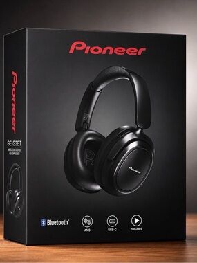 Pioneer A50 Dual Mode Wireless Headphones with Hybrid Active Noise Cancellation